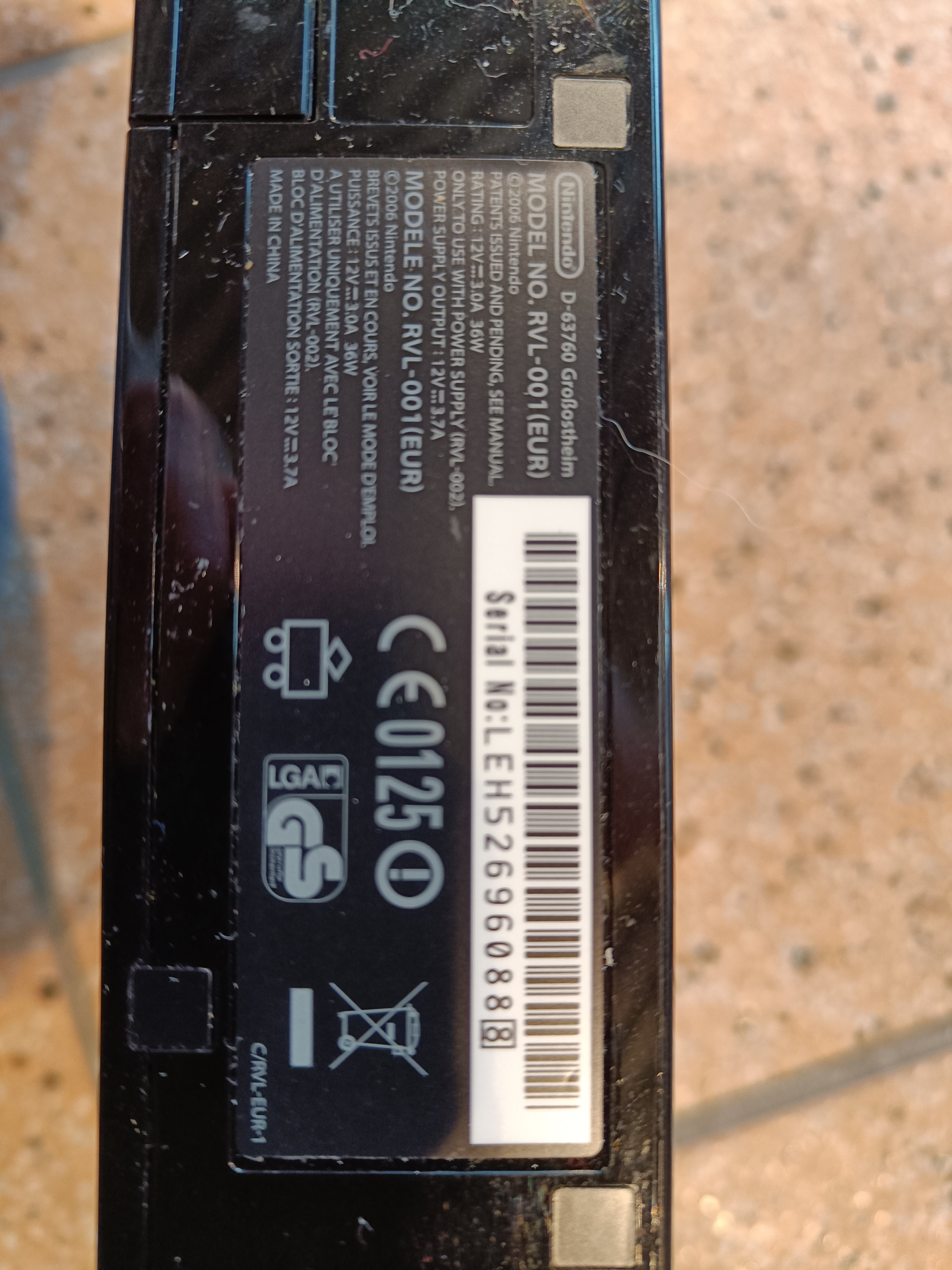 Nintendo Wii spillekonsol